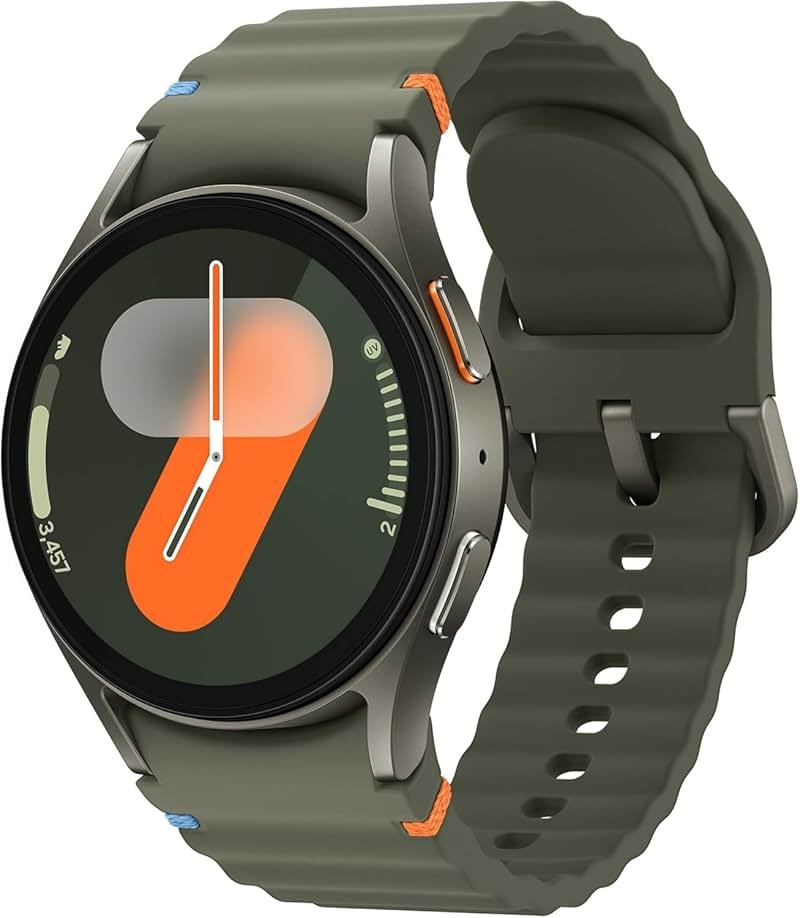 Samsung Galaxy Watch 7 40mm GPS + Cellular AI Smartwatch w/Energy Score, Wellness Tips, Heart Rate Tracking, Sleep Monitor, Fitness Tracker, 2024, Green (Renewed) - Product Image