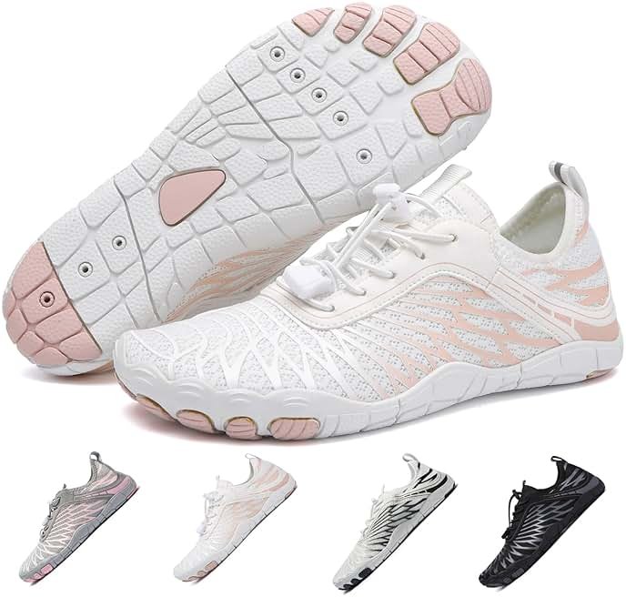 YVIPO Hiking Barefoot Shoes for Women Men Breathable & Non-Slip Athletic Barefoot Wide Toe Water Shoes Lightweight Perfect for Walking,Running,and Swimming - Product Image