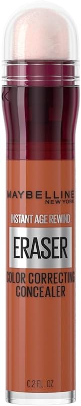 Maybelline Instant Age Rewind Instant Eraser Color Correcting Concealer, Crease-Resistant Coverage, Up to 12HR Moisturizing Wear, Orange Color Corrector, 159, 1 Count - Product Image