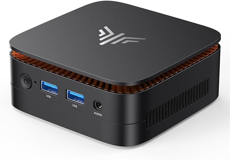 KAMRUI Essenx E1 Mini PC, 16GB DDR4 RAM 512GB M.2 SSD, Mini Computer Twin Lake N150 (Beat N100/N95,up to 3.6GHz), Desktop Computer Dual 4K, Ethernet, WiFi, Bluetooth for Business, Office, Home - Product Image