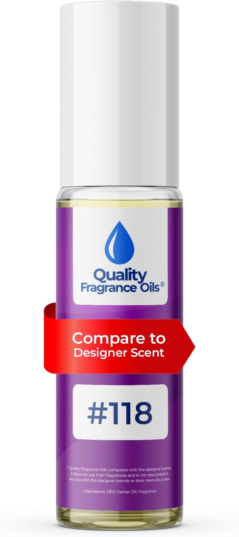 Quality Fragrance Oils' L Vie Belle Impression #118 | Long-Lasting Perfume Oil, Alcohol-Free, Strong Scent, 10ml Roll-On | Affordable Alternative to Designer Fragrances - Product Image
