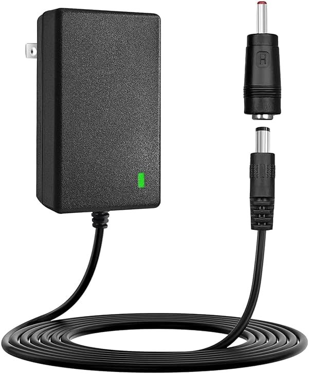 16.8V Charger for Massage Gun Compatible with TheraGun, Hyperice, Medcursor, Mebak, Toloco, Sportneer, Sonic, Fusion, Youdgee, Sharper Image, Olsky，Cryotex, Cholas Massage Gun - 79in DC Charger - Product Image