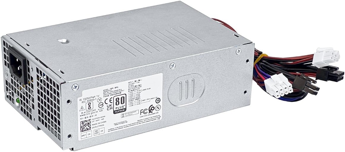 Upgraded D500EPS-01 500W Power Supply L500EPS-01 VFFKJ Compatible with Dell XPS 8950 Vostro 3901 3910 Inspiron 3910 D12 Latitude D500 Optiplex 7000MT HU500EPS-00 HU500EPS-01 DPS-500AB-58A Power Supply - Product Image