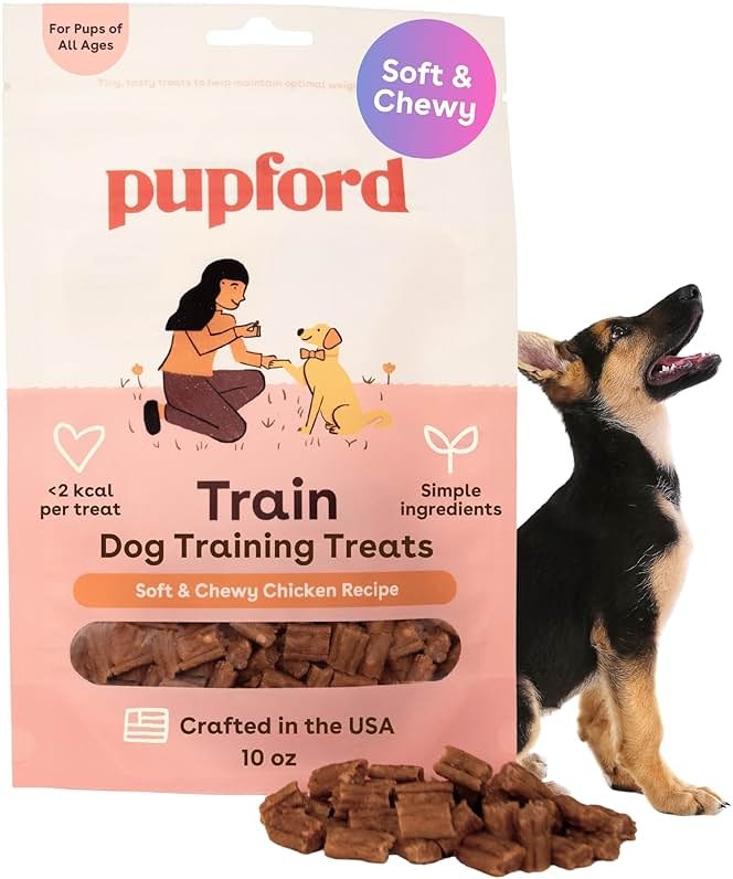 Pupford Soft & Chewy Training Treats for Dogs & Puppies (Chicken, 10 oz) - Product Image