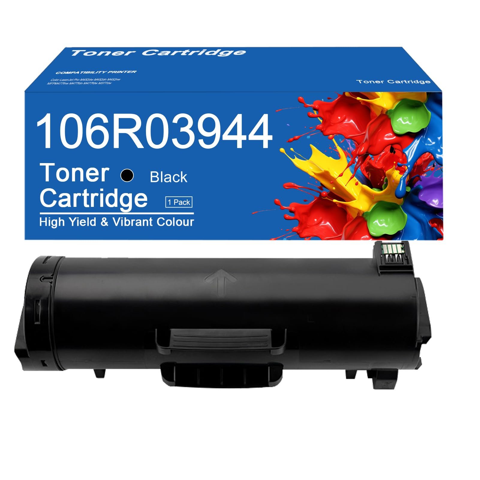 B600/B610 Toner Cartridge Compatible for Xerox B600/B610 106R03944 Black Toner Cartridges Work for Xerox VersaLink B600 B605 B610 B615 Printers - Product Image