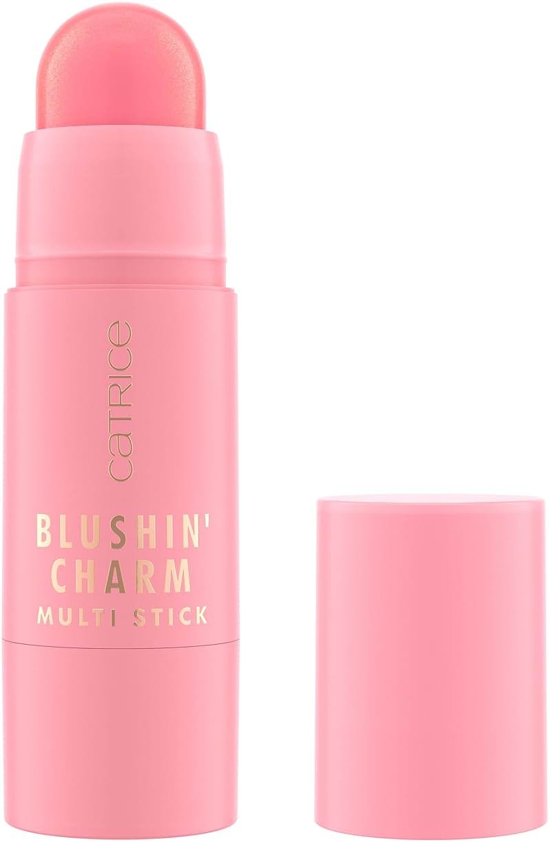 Catrice | Blushin' Charm Multi Stick | Creamy, Multi-Use Blush & Lip Tint | Buildable Dewy Finish | Vegan & Cruelty Free (040 | Sparkle Lover) - Product Image