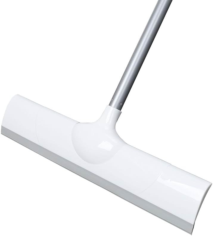 Magic Rubber Broom,50" Long Handle Floor Squeegee,Sweep and Squeegee Multifunction Household Cleaning Broom for Floor Kitchens Shower Tile Hardwood Vinyl Pet Hair (16.5inch) - Product Image