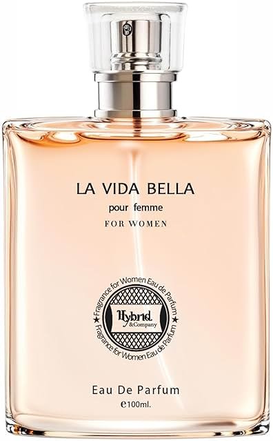 Hybrid & Company La Vida Bella Perfume for Women – Graceful Natural Spray with a Sophisticated Aroma, 3.4 Fl Oz - Product Image
