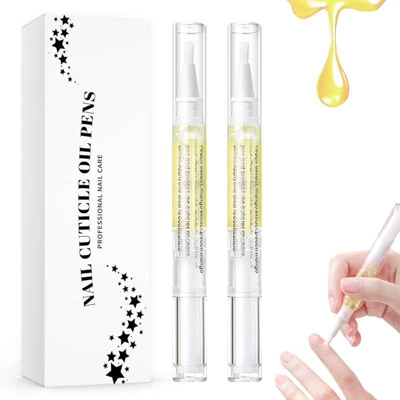 AOBOO Cuticle Oil Pen for Nails Care,Nail Oil For Strength,Nourish Moisten Care Nail Cream To Reduce Nail Cracking and Dry for Weak Peeling Brittle and Thin Nails - Product Image