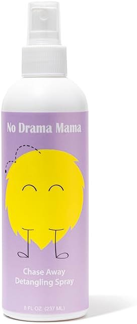 Lice Mamas Kids Hair Spray for Everyday Use on All Hairs Types - Natural Protection Spray with Peppermint Oil for Whole Family - Keep Hairs Soft, Manageable & Shielded with Easy-to-Use Detangling - Product Image