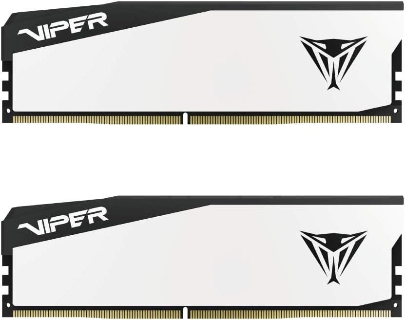 Patriot Viper Elite 5 DDR5 RAM 32GB (2X16GB) 6000MT/s CL30 1.35v UDIMM Desktop Gaming Memory KitCompatible with Intel XMP/AMD Expo - VEB532G6030KW - Product Image