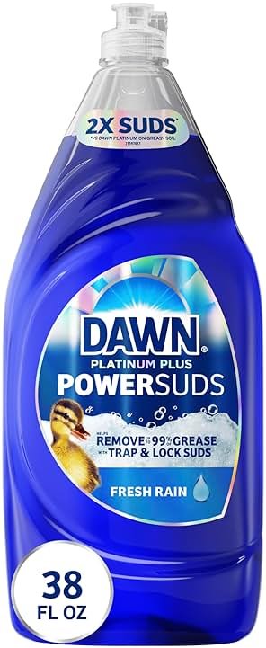 Dawn Platinum Plus PowerSuds Liquid Dish Soap, 38 oz. Bottle - Product Image