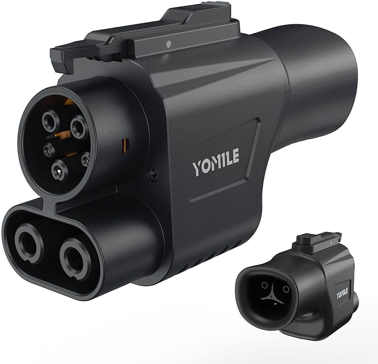 2025 Upgraded for Tesla Supercharger to CCS1 Charging Adapter Max 500A, 1000V- Fast Charge NACS to CCS Charging Adapter Compatible with Tesla Supercharger [Check with Your Automaker for Compatibility] - Product Image