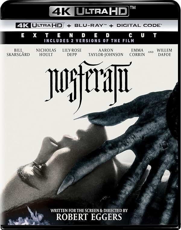Nosferatu - Extended Cut 4K Ultra HD + Blu-ray + Digital - Product Image