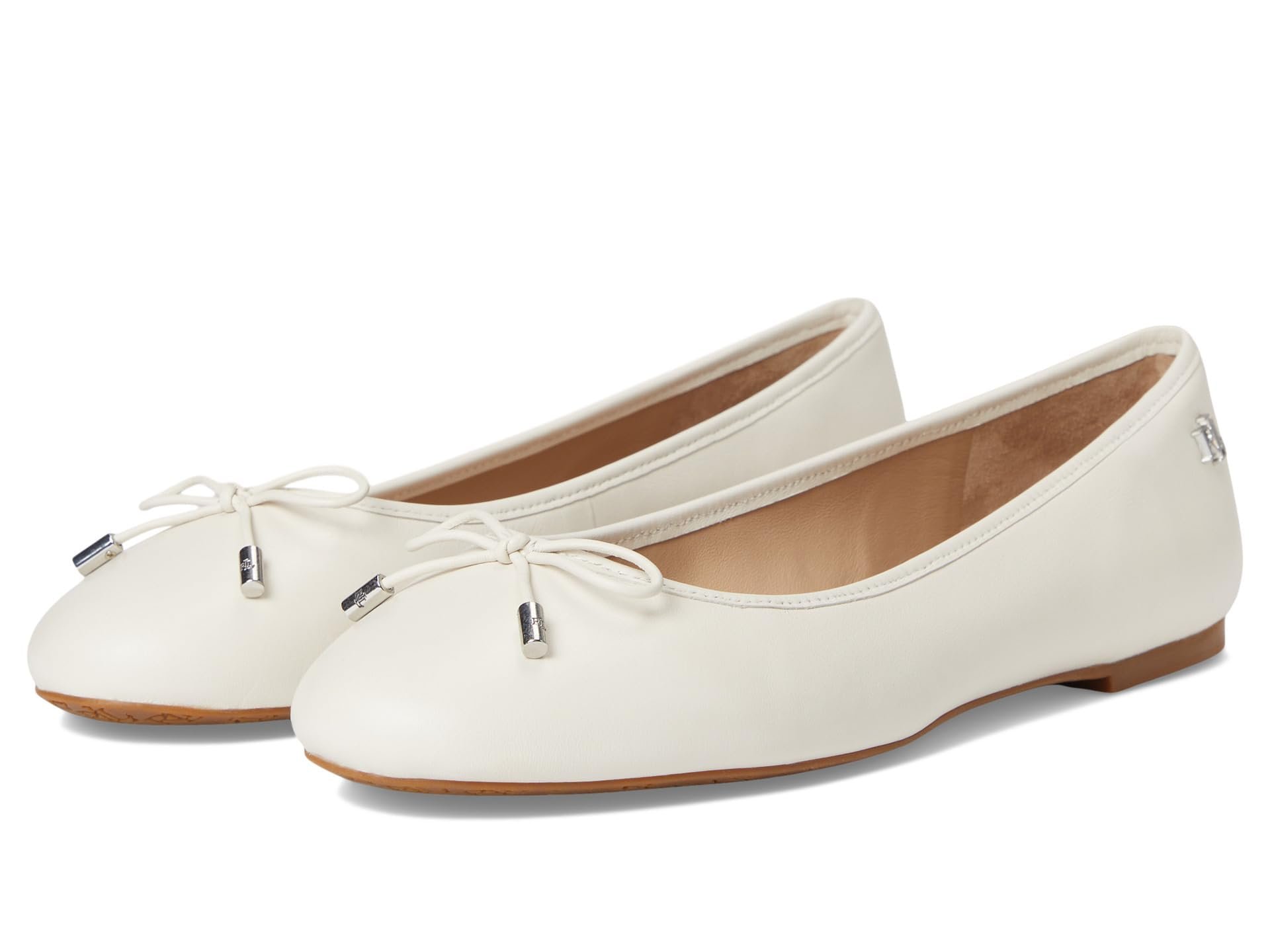 Lauren Ralph Lauren Womens Jayna Nappa Leather Flat - Product Image