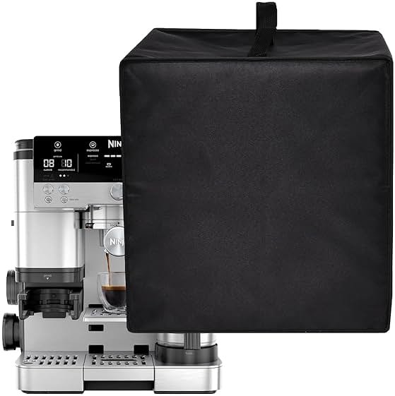 Espresso Machine Cover for Ninja Espresso Maker Heavy Duty Waterproof Protective Coffee Maker Cover Compatible with Ninja Espresso Machine Luxe Café Premier Series ES601, Coffee Maker Lid - Product Image