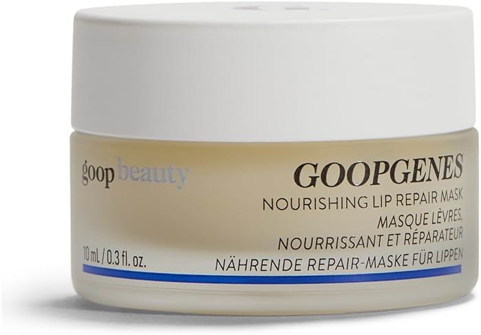 goop Beauty Nourishing Lip Repair Mask | Lip Hydration Treatment | Smooths, Plumps, & Softens | Ceramides & Vegan Lanolin | 0.3 oz - Product Image