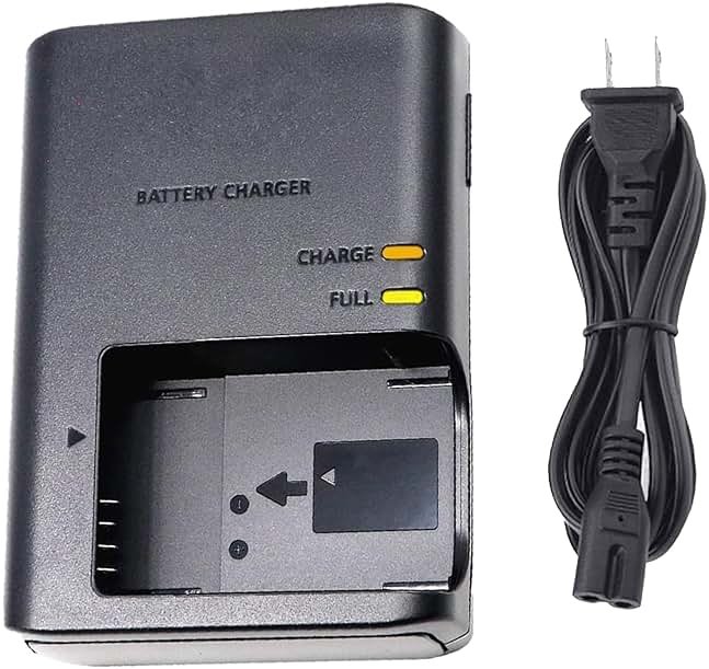 FCD TRUST LC-E12 Battery Charger Compatible with Canon LP-E12, Replacement Camera Charger for EOS M50 M50 Mark II M200 M100 M10 M2 M, 100D Rebel SL1 SX70 HS - Product Image