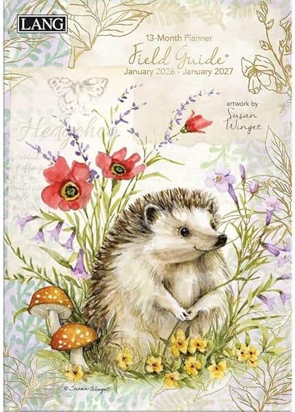 Lang, Field Guide 2026 Planner, 8.5'' X 12'', 12-Month Calendar with Case Binding - Product Image