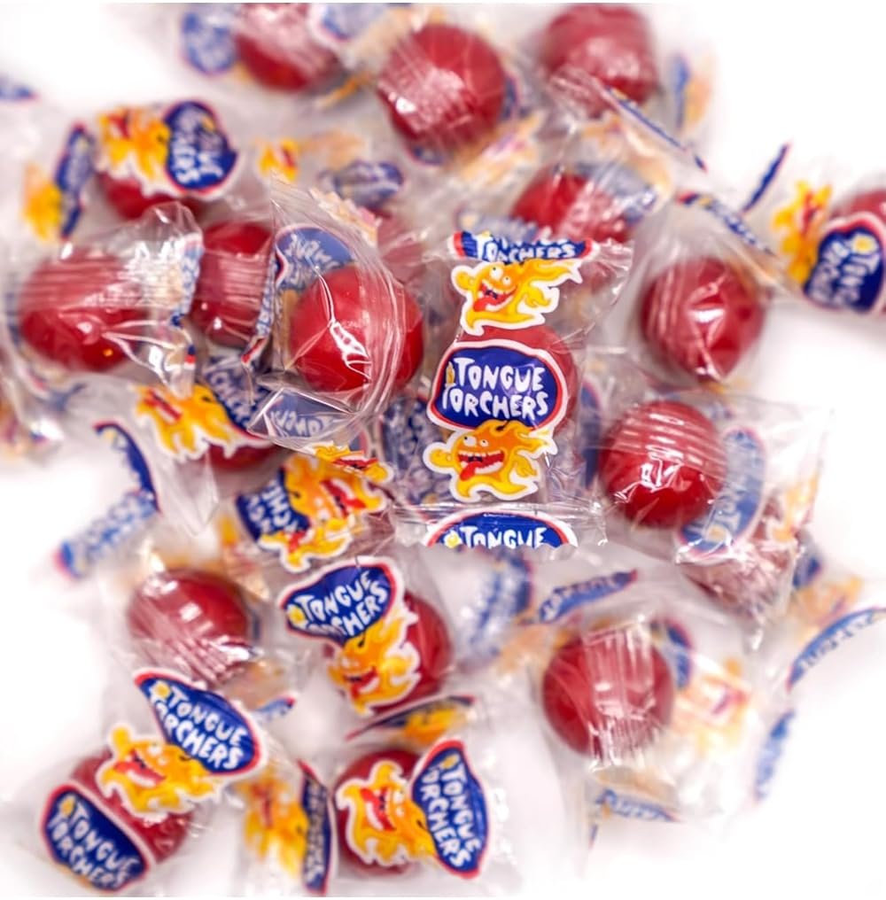 Tongue Torchers Hot Spicy Cinnamon Hard Candies, Individually Wrapped Pieces - 2 Pack - Product Image