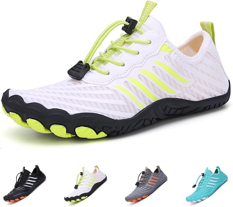 Grounded Footwear for Women Barefoot Shoes,Grounded Footwear for Mens,Hike Barefoot Shoes Womens Footwear, Comfortable Non-Slip Barefoot Vitality Shoes,Men's Women's Water Shoes Wide Toe Box - Product Image