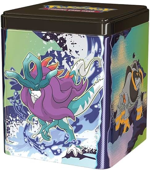 Pokemon TCG: Stacking Tin (Q1 2025) - 3 Packs, Stickers (Random Design) - Product Image