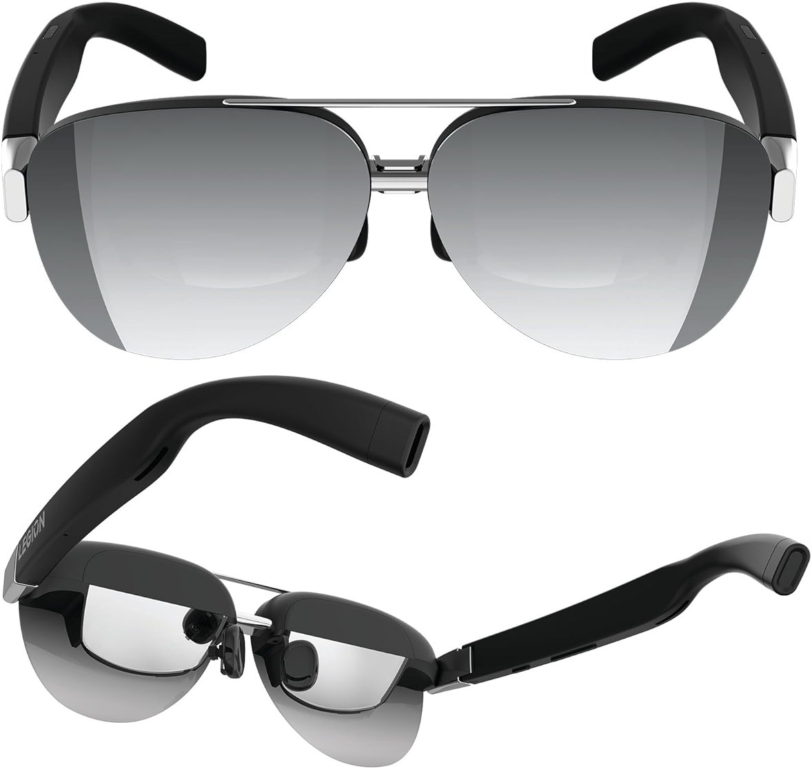 Lenovo Legion Glasses Gen 2 - Micro-OLED Personal Wearable Monitor for Gaming & Movies, FHD 120Hz Plug-and-Play Display for Lenovo Legion Go & USB-C Devices, High-Fidelity Audio & Privacy - Product Image