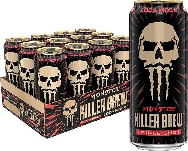 Monster Energy Killer Brew Loca Moca, 15 Fl Oz | Pack of 12 - Product Image