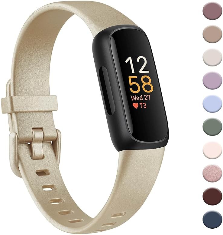 AK Band Compatible with Fitbit Inspire 3 Bands for Women Men, Adjustable Replacement Sport Wristbands Straps for Fitbit Inspire 3 Fitness Tracker - Product Image