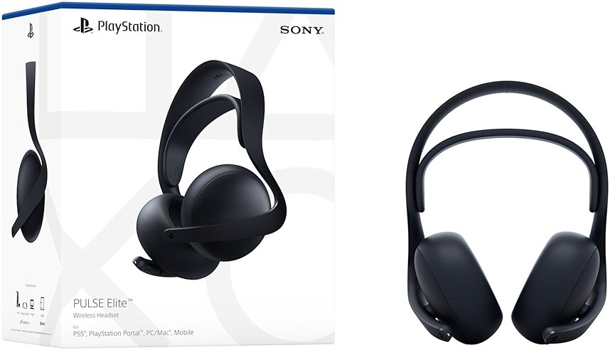 PlayStation Pulse Elite Wireless Headset - Midnight Black - Product Image