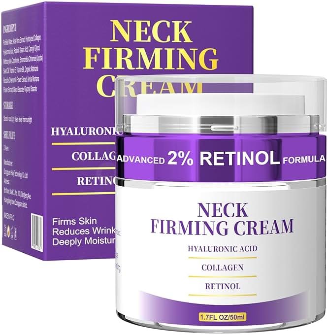 Retinol Serum Cream for Face, Anti Aging Face Moisturizer for Face Tightening and Firming, Day & Night Moisturizing with Collagen, Hyaluronic Acid for Sagging Skin, Wrinkle, 1.7 Fl OZ - Product Image