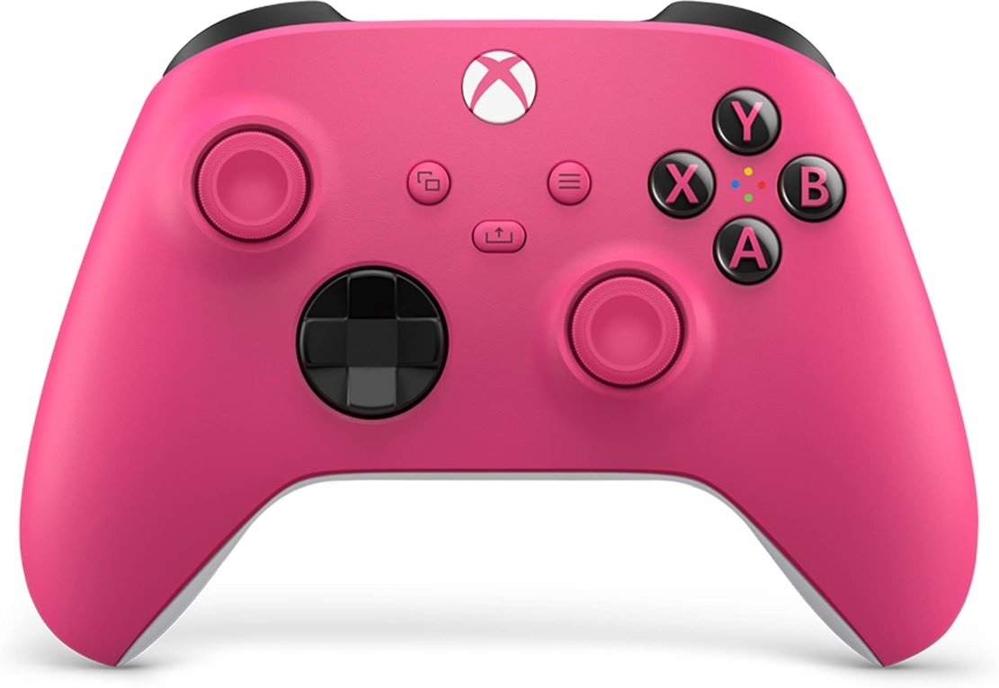 Xbox Wireless Gaming Controller | Deep Pink | Console, PC, & Cloud Devices | Textured Grip | Wireless, Bluetooth, USB-C Connectivity - Product Image
