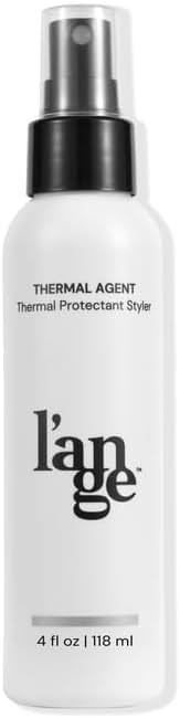 L'ANGE HAIR Thermal Agent Heat Protectant Spray | 450°F Heat Protection Spray for Hair | Controls Frizz, Enhances Shine & Volume | Safe for Color-Treated Hairstyles | Lightweight & Non-Greasy, 4 fl oz - Product Image