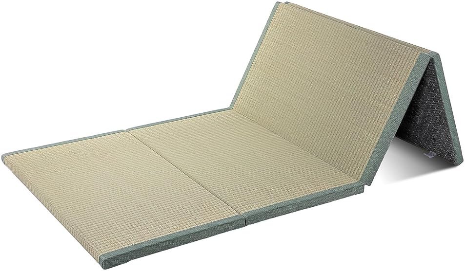 Japanese Tatami Mat, Tatami, Rug, Foldable Mattress, Roll up Rug, Japanese Floor Mattress, Floor Sleeping Japanese Futon Mattress, Meditation Yoga, Zen - Product Image