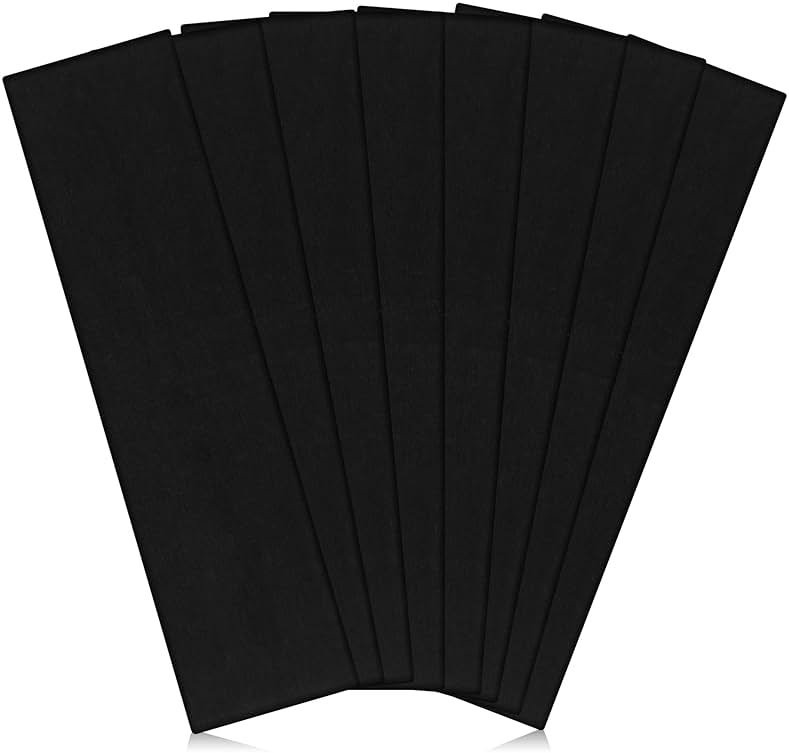 Ztomine Headbands for Women, 8pcs Stretchy Non Slip Soft Cotton Cloth Hair Bands for Sports, Workout, Yoga and Running - Product Image