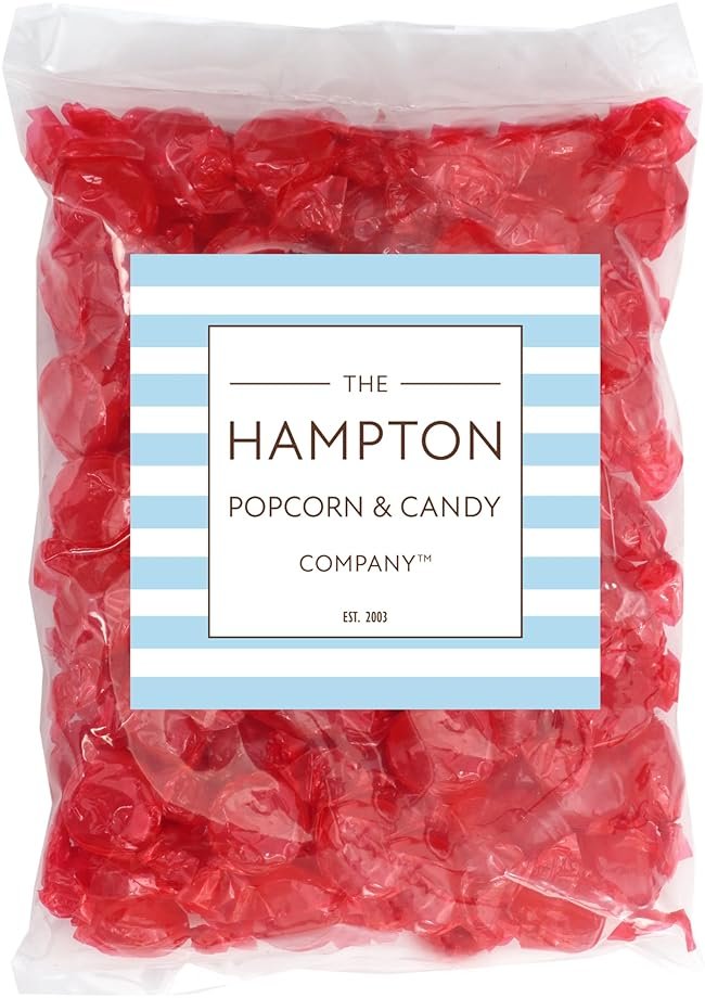 Arcor Cinnamon Discs Hard Candy, 1 Pound Bulk Candy (Approx. 75 pcs.), Cinnamon Candy, Red Candy - Product Image