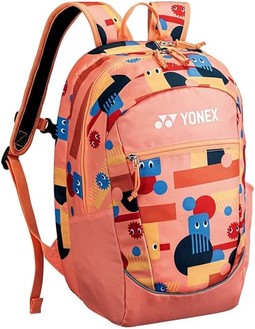 YONEX Junior Tennis Backpack Coral Orange - Product Image