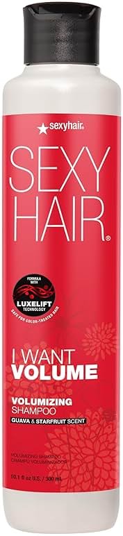 SexyHair I WANT VOLUME Shampoo/Conditioner | 10% More Volume | Lightweight Formula | All Hair Types* - Product Image
