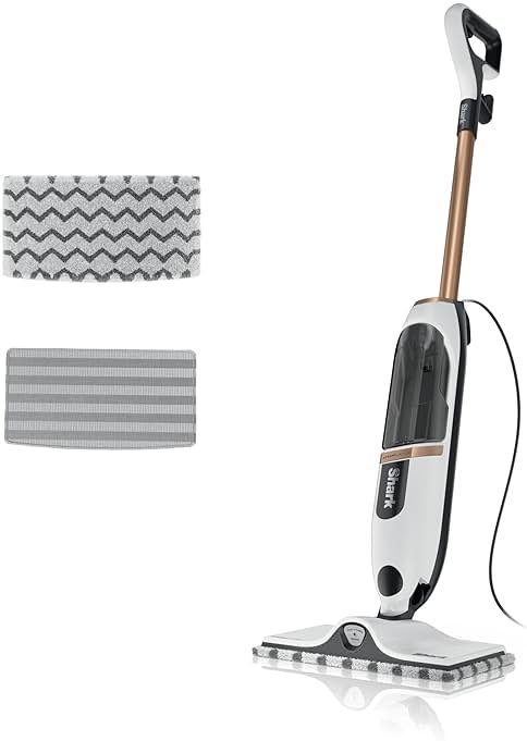 Shark SteamSpot Steam Mop with Steam Blaster Technology, 3 Steam Modes, 2 Washable Pads, XL Removable Water Tank, Lightweight, Steam Cleaner for sealed Hard Floors, Hardwood, Tile, Laminate, S2001 - Product Image