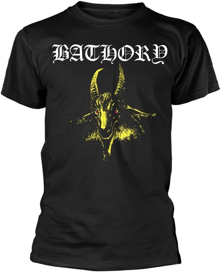 Plastichead Bathory Goat Band Logo T Shirt - Product Image