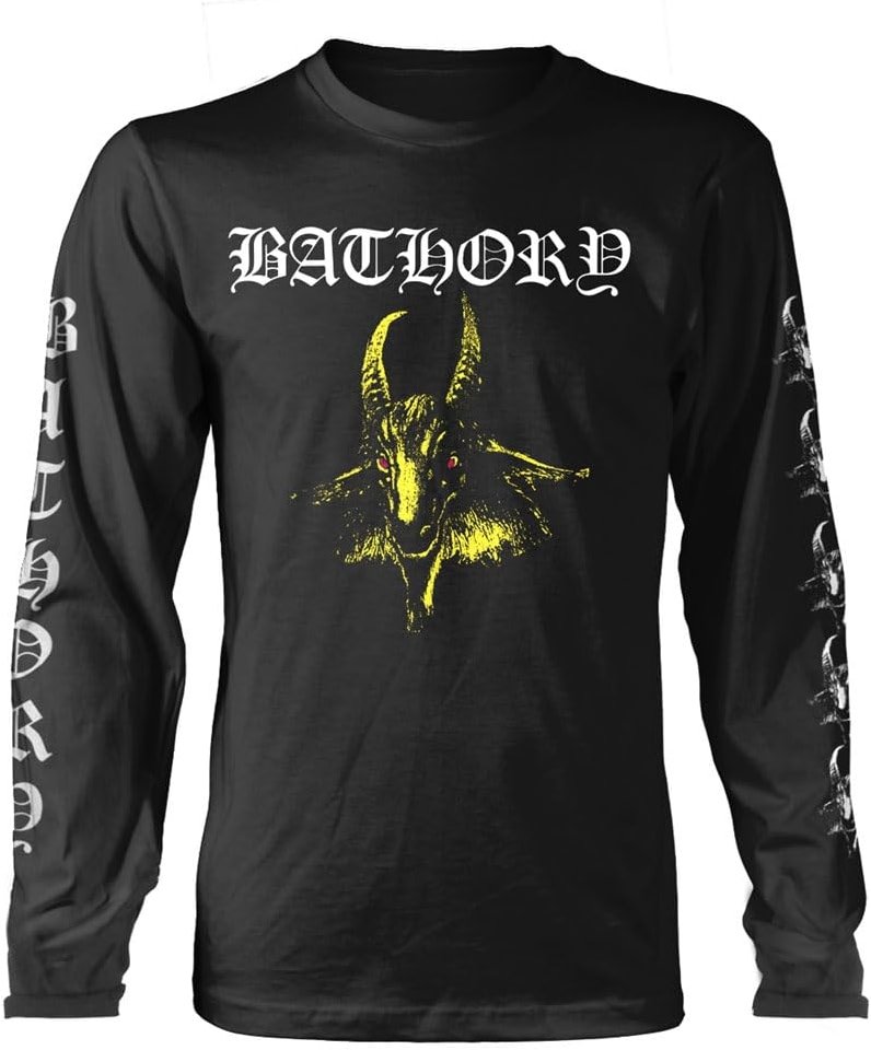 Bathory Goat Band Logo Long Sleeve T-Shirt - Product Image