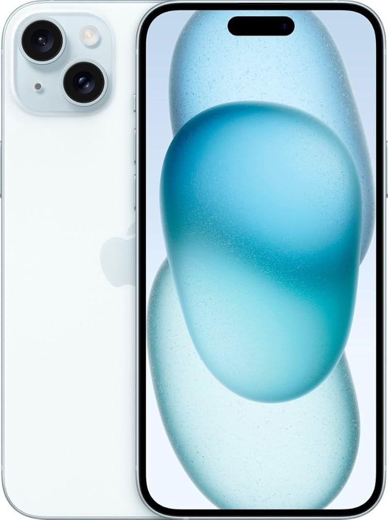 Apple iPhone 15 Plus, 256GB, Blue for Boost Mobile (Renewed Premium) - Product Image