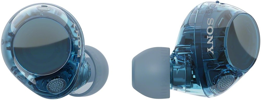 Sony WF-C710N Truly Wireless Noise-Canceling Earbuds with up to 30-Hour Battery Life, Lightweight and Secure, Glass Blue - Product Image