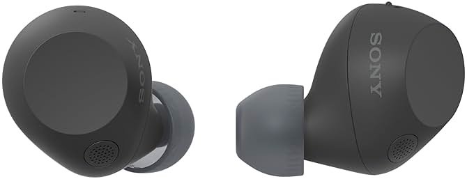 Sony WF-C710N Truly Wireless Noise-Canceling Earbuds with up to 30-Hour Battery Life, Lightweight and Secure, Black - Product Image