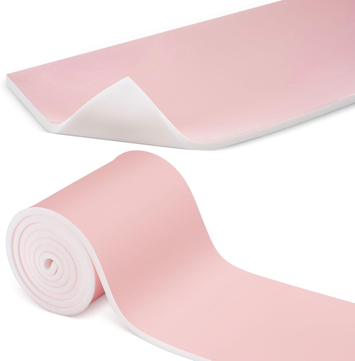 Geiserailie Foam Dressing Roll 4 x 24 Inch Sterile Non-Adhesive Hydrophilic Pads Without Border Polymeric Membrane Wound Dressing for Wound Care - Product Image