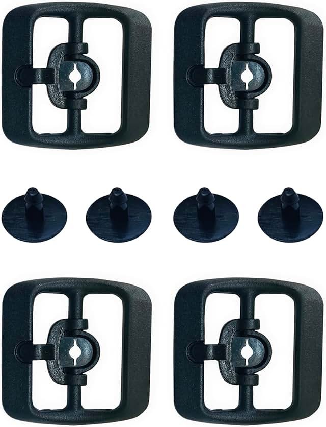 Lopau Replacement Buckle for Arizona Essentials Slide-On Sandal, Double Strap Clasp Repair for EVA Open-Back Clog Men and Women - Product Image