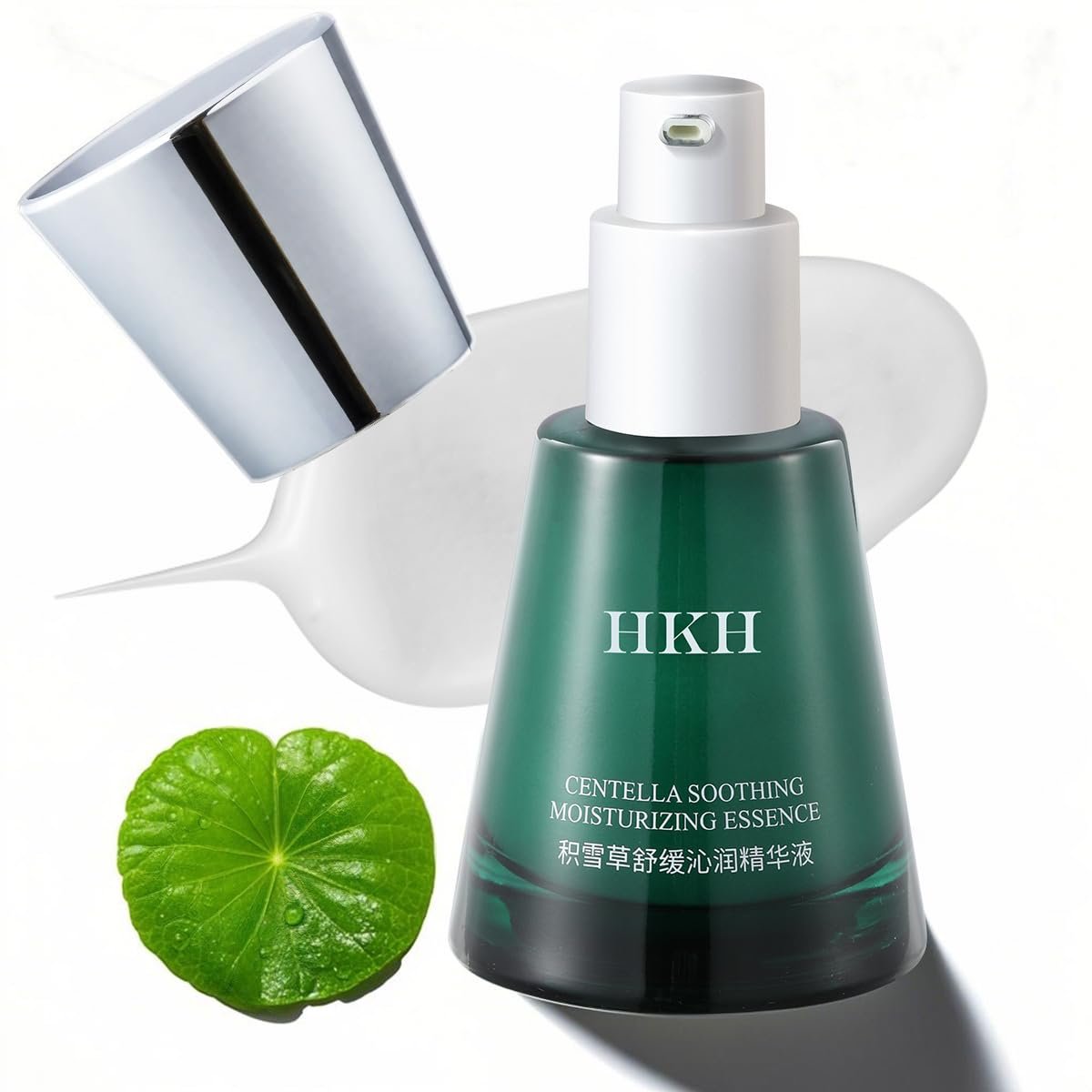 HKH Madagascar Centella Ampoule Serum - Soothing Acne Prone, Sensitive Skin Relief, Calming, Barrier Repair & Intense Hydration, 5X Centella Asiatica (Cica), 5X Ceramides, 8X Hyaluronic Acid, 30ml - Product Image