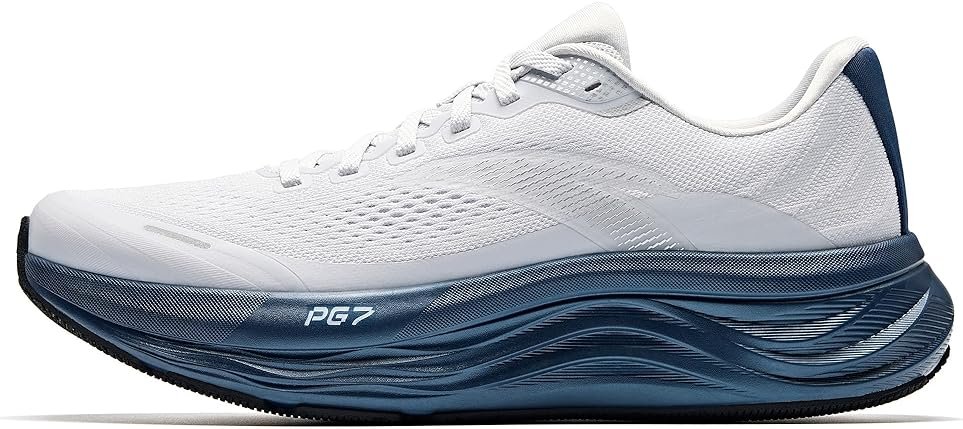 ANTA Men’s PG7 Running Shoes Cushioning Comfortable Breathable Athletic Workout Gym Cross Trainer Sports Sneakers - Product Image