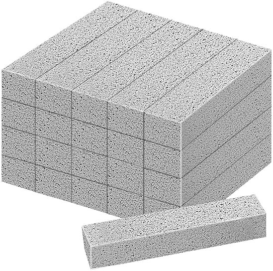 21 Pack Pumice Stone for Toilet Bowl Cleaning, Powerfully Cleans Hard Water Rings, Suitable for Cleaning Toilet, Bathtubs, Pool, Sinks and Grill - Product Image