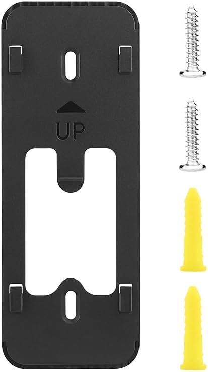 LEFXMOPHY Backplate for WYZE Video Doorbell v2, WVDWDV2 Back Plate Replacement Part Screw Mounting Holder Mount Accessory - Product Image